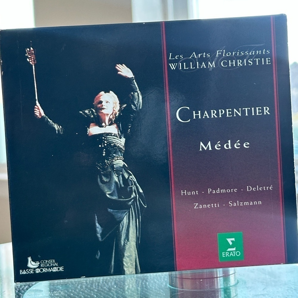 Charpentier Médée 3-CD Set Erato Les Arts Florissants William Christie Baroque